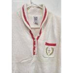 Off White Vintage Ramie/Cotton Top by Sport | Knit Breathable‎ Shirt Photo 1