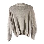 Primark  Womens Cable Knit Ivory Sweater XL Crewneck Long Sleeve Chunky Knit Photo 1