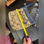 Coach  Blue and Tan Crossbody Bag Photo 6