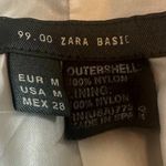 ZARA Basic Zip-Down Jacket Coat Dark Grey Casual Warm Lightweight Size Medium Photo 9