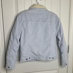 Levi's Levi’s Ex boyfriend‎ sherpa corduroy baby blue jacket size XS oversized pastel Photo 1