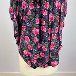 Anthropologie  Ric Rac Dolan Rose Floral Blouse Photo 3