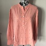 Roberta Roller Rabbit Roller Rabbit Acote Glenda long sleeve top blouse shirt pink brand new with tags Photo 3
