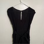 Anthropologie  Abbey Cropped Jumpsuit Black Photo 6