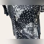 Intermix  Dress 100% Silk Animal Print Long Sleeve Sz Small Formal Party Church‍‍ Photo 7