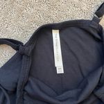 Aritzia NEW Babaton Midi Dress Adjustable Spaghetti Strap Square Neck Black XXS Photo 2