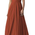 Burnt Orange Bridesmaid / Prom Dress Size 2 Photo 0