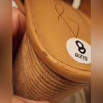 Joie  Criss Cross Woven Heeled Sandals Women’s Tan Size 8 Photo 12