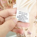 Mac Duggal  5716 Blush Pink Floral Tulle Embellished Cocktail Lenth Dress 6 NEW Photo 9