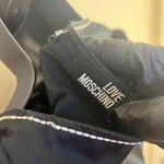 Love moschino  Women's Tea Length Dress Size‎ 8 Black Cotton Photo 4