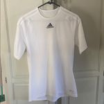 Adidas NWOT Climalite Short Sleeve Crew Neck Tee Power S Photo 1
