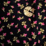 Betsey Johnson Floral Black Skirt Photo 4