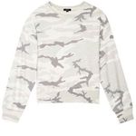 Rails  Taupe Ivory Tan Camouflage Long Sleeve Soft Cozy Sweatshirt S Photo 9