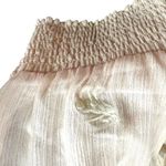 Abercrombie & Fitch 3D floral sheer button front top. Size M. Photo 6