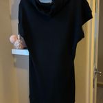 Twenty One Long scoop Neck Black T shirt Photo 1