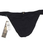 B SWIM swimwear black bikini bottoms large NWT Photo 1
