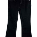 Nine West Women's Retro Mid Rise Dark Wash Bootcut Embroidered Jeans Size 2 Photo 0