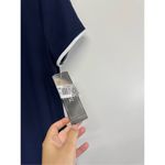 MSK Shift Dress Size Small Navy Short Sleeve Mini Round Neck Pull Over Blue Photo 5