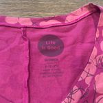 Life is Good Floral T-Shirt Dress – Classic Fit – Size Small Photo 2