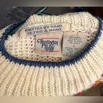 Vintage Huntington Ridge Holiday Sweater Size Large White Photo 3