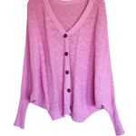 Ruby Moon NWT . COTTON SLOUCHY BOXY DROP SHOULDER CARDIGAN SWEATER Oversize Photo 3
