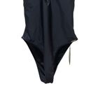 Relleciga V Neck Cutout One Piece Swimsuits Bathing Suits Black Size Small Photo 5