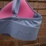 Victoria's Secret PINK Wear Everywhere T-Shirt Bra Size 32 A Periwinkle Blue EUC Photo 5