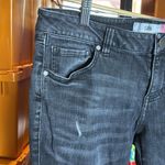 CAbi  Distressed Black Slim Boyfriend Jeans Size 8 Style 3749 Photo 8