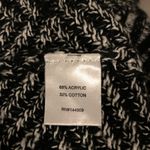 Beautiful black & white sweater Size Small Photo 6