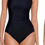 MiracleSuit NWT Slimming Rock Solid Avra One Piece Swimsuit Black Size 12 Photo 0