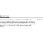 Lulus 💕💕 Double Team Gold Pendant Necklac Photo 2