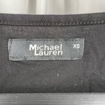 Michael Lauren  Black Malic Open Shoulder Top Size XS New Photo 4