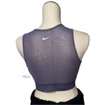Nike NWT  Pro Mesh Tank Top Small In Color  Daybreak/White - FN7387 509 Photo 11