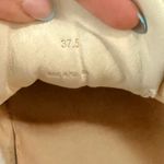 Rag and Bone White Tan Rope Kent Leather Espadrille Platform Sneakers sz 37.5 / 7 Photo 11