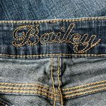 Delia's Delia’s Bailey Flare Jeans Blue Size 1/2 Short Photo 3