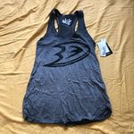 Women’s NHL Ice Hockey Anaheim Ducks Burnout Tank Top Small Black Photo 0