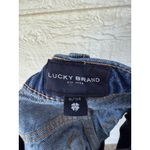 Lucky Brand  90s Midi High Rise Denim Shorts Distressed Blue Jean‎ Size 0/25 Photo 5