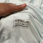 KPSUN UPF 50+ Zip Up Hoodie Longsleeve Sun Shirt Fishing Outdoor Jacket Blue L Size L Photo 10