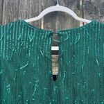 Lulus Lulu’s Always Partying Emerald Green Sequin Romper NWT XL Photo 8