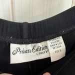 Chico's Private Editions Chico’s Women’s 3 Black Slinky Travelers Pants Stretchy Pull On Photo 1