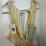 l*space L* Rafael Cover-Up Dress Sz L NWT! Tapioca. Side Slit Maxi With Cutouts Photo 9