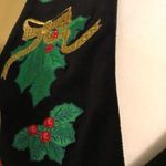 Westbound Women’s Christmas Vintage Velvet Vest by Size MP Photo 5