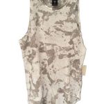 Electric & Rose White and Grey Womens Tank Top Size Medium Photo 0