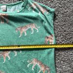 7th Ray  Women’s Sleeveless Box Green Tank‎ Size Small Photo 2