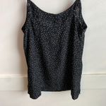 Madewell  Black & White Dot Scatter Silk Inset Cami Photo 9