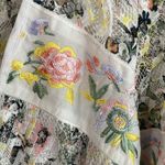 Free People  Cherry Blossom Mini Dress in Ivory Floral Combo Photo 4