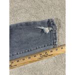Risen Jeans Straight Leg Distressed High Rise Light Wash‎ Blue Size 26 Photo 8