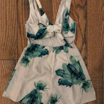 Boutique Romper  Floral Blue Photo 3