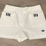 Adidas Cute  Women's White Tennis | Yoga Short Shorts Photo 0