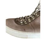 Sam Edelman  Grey Suede & Faux Shearling Sneaker Booties Photo 3